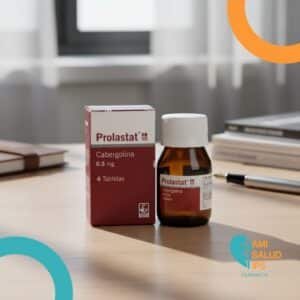 PROLASTAT CABERGOLINA 0.5MG FRASCO*4 TABLETAS SIEGFRIED