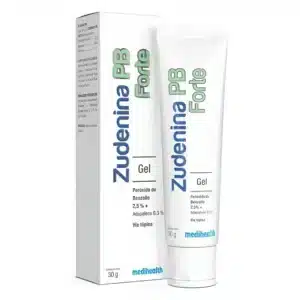 ADAPALENO 0,3% + PEROXIDO DE BENZOILO 2,5% GEL TOPICO TUBO*30G ZUDENINA PB FORTE