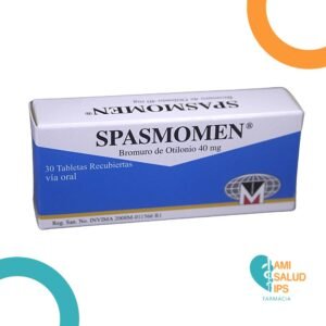 BROMURO DE OTILONIO 40MG TABLETA RECUBIERTA SPASMOMEN