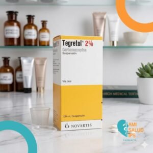 TEGRETOL CARBAMAZEPINA 2% SUSPENSION ORAL FRASCO*100ML - NOVARTIS