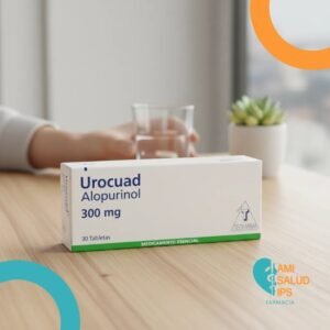 UROCUAD ALOPURINOL 300MG C*30 TABLETAS TEOFARMA