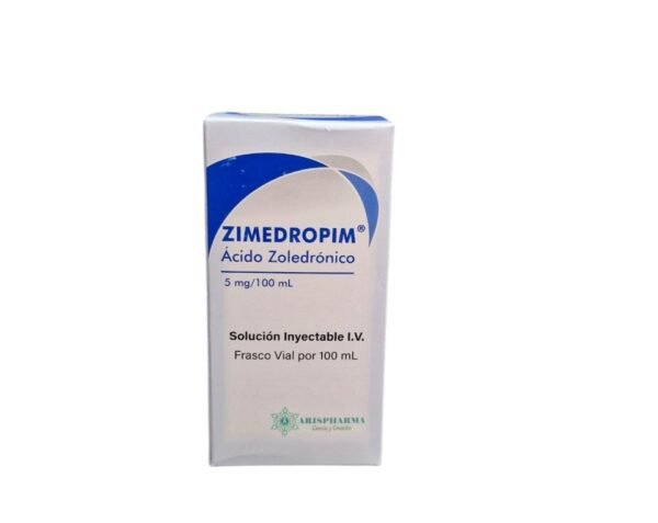ACIDO ZOLENDRONICO 5MG/100ML SOLUCION INYECTABLE I.V ZIMEDROPIM