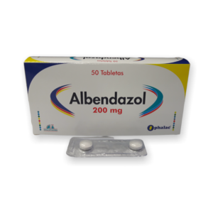 ALBENDAZOL 200MG TABLETA ANGLOPHARMA