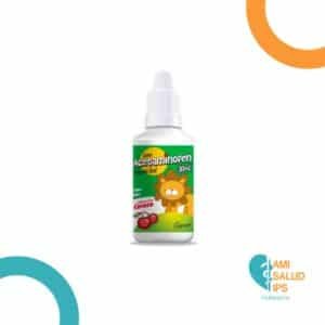 ACETAMINOFEN SOLUCIÓN ORAL GOTAS FRASCO*30 ML  SABOR CEREZA LAPROFF