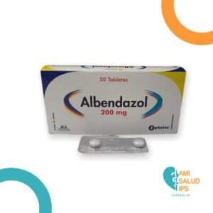 ALBENDAZOL 200MG TABLETA ANGLOPHARMA