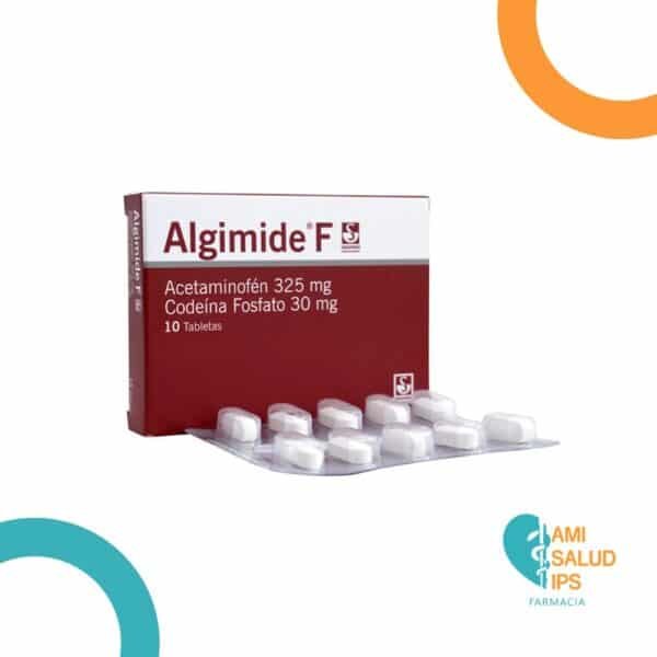 ACETAMINOFEN + CODEINA 325MG+30MG TABLETAS ALGIMIDE F
