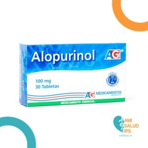ALOPURINOL 100MG TABLETA AG