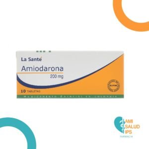 AMIODARONA 200MG TABLETA LA SANTE