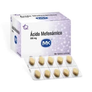 ACIDO MEFENAMICO 500MG TABLETA MK