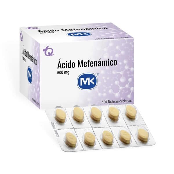 ACIDO MEFENAMICO 500MG TABLETA MK
