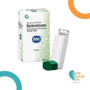 BECLOMETASONA DIPROPIONATO SOLUCION PARA INHALACION 50MCG/DOSIS INHALADOR 200 DOSIS MK