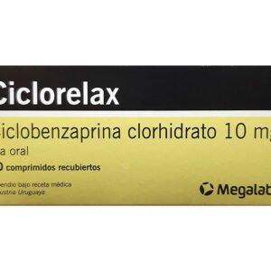 CICLOBENZAPRINA CLORHIDRATO 10MG COMPRIMIDO RECUBIERTO CICLORELAX