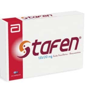 ACIDO FENOFIBRICO 135MG + ROSUVASTATINA 20MG CAPSULA STAFEN