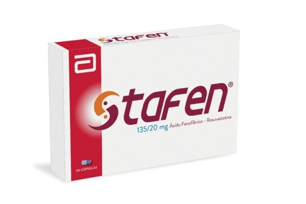 ACIDO FENOFIBRICO 135MG + ROSUVASTATINA 20MG CAPSULA STAFEN