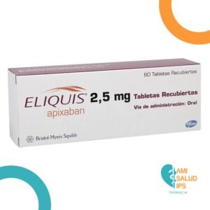 APIXABAN 2.5MG TABLETA ELIQUIS