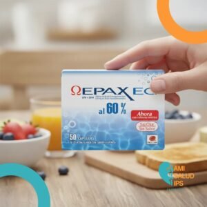 EPAX  EC 720 ACIDO DOCOSAHEXAENOICO (DHA) 330MG, ACIDO EICOSAPENTAENOICO (EPA) 390MG C*50 CAPSULAS DE LIBERACION RETARDADA PROCAPS