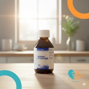 ACIDO VALPROICO 5G/100ML JARABE FRASCO * 120ML SABOR CEREZA FERBIN NOVAMED