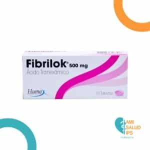 ACIDO TRANEXAMICO 500MG TABLETA FIBRILOK HUMAX