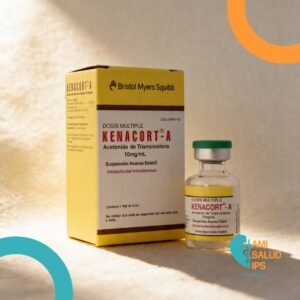 KENACORT-A TRIAMCINOLONA 10MG/ML SUSPENSION INYECTABLE VIAL*5ML BRISTOL