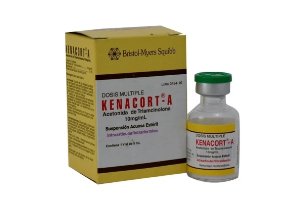 ACETONIDA DE TRIAMCINOLONA VIAL DE 5ML DOSIS MULTIPLE KENACORT-A