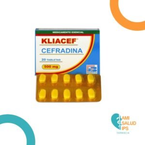 CEFRADINA 500MG TABLETA KLIACEF