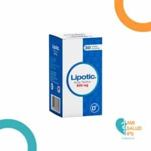 ACIDO TIOCTICO 600MG CAPSULA LIPOTIC