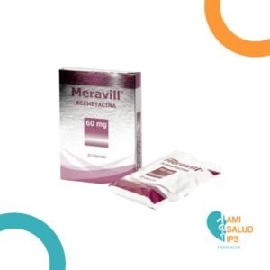 ACEMETACINA 60MG CAJA X 20 CAPSULAS MERAVILL