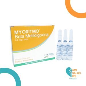 BETAMETILDIGOXINA 0.2 MG/2ML SOLUCIÓN INYECTABLE MYORITMO