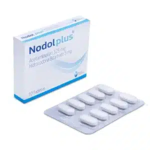 ACETAMINOFEN + HIDROCODONA 325MG+5MG TABLETAS NODOL PLUS