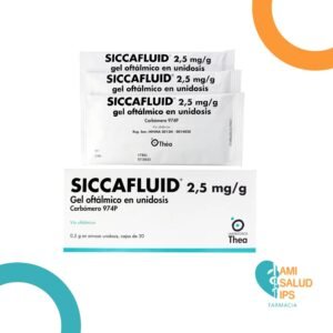 CARBOMERO 974P SICCAFLUID 2.5MG/G GEL OFTALMICO 30 UNIDOSIS SICCAFLUID THEA