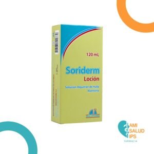 ALANTOINA + ALQUITRAN DE HULLA 2G+5G/100ML LOCION TOPICA FRASCO X 120ML SORIDERM ANGLOPHARMA