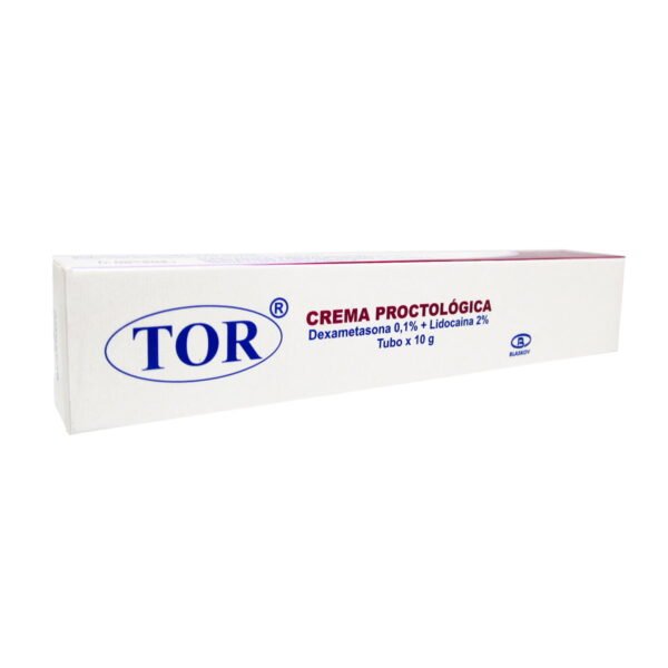 DEXAMETASONA 01% + LIDOCAINA 2% TUBO*10G TOR CREMA PROCTOLOGICA