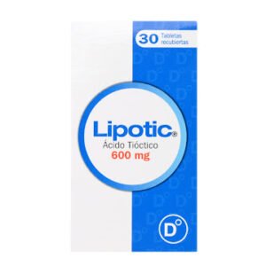 ACIDO TIOCTICO 600MG CAPSULA LIPOTIC