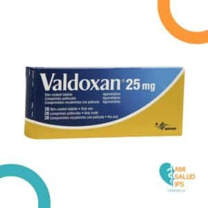 AGOMELATINA 25MG COMPRIMIDO VALDOXAN
