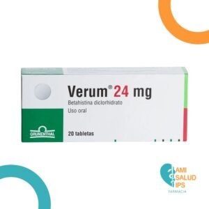 BETAHISTINA 24MG TABLETA VERUM