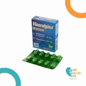 ACETAMINOFEN 325MG + HIOSCINA N-BUTILBROMURO 10MG TABLETA VICERALGINA COMPUESTA