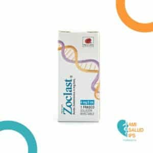 ACIDO ZOLENDRONICO 4MG/5ML SOLUCION INYECTABLE ZOCLAST