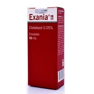 CLOBETASOL 0.05% EMULSION TOPICA FRASCO*60ML EXANIA