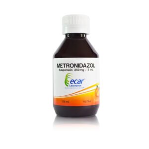 METRONIDAZOL 250MG/5ML SUSPENSION ORAL ECAR