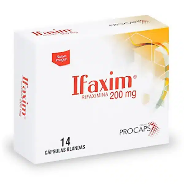 RIFAXIMINA 200MG CAPSULA BLANDA IFAXIM 200MG