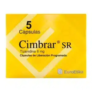 TIZANIDINA 6MG CAPSULA DE LIBERACION PROGRAMADA CIMBRAR SR