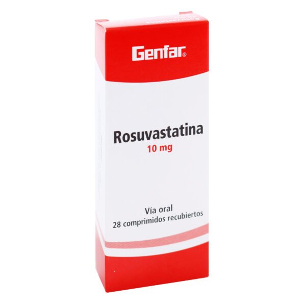 ROSUVASTATINA 10MG COMPRIMIDO RECUBIERTO GENFAR
