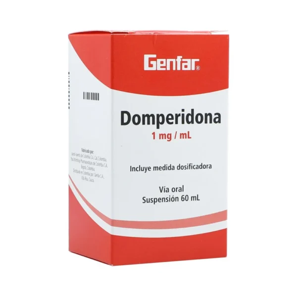 DOMPERIDONA 1MG/ML SUSPENSION ORAL FRASCO * 60ML GENFAR