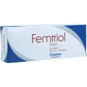ESTRIOL 0.1G CREMA VAGINAL TUBO*20G + 5 APLICADORES FEMTRIOL