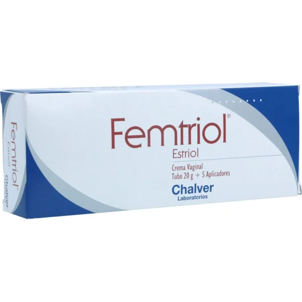 ESTRIOL 0.1G CREMA VAGINAL TUBO*20G + 5 APLICADORES FEMTRIOL