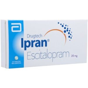 ESCITALOPRAM 20MG TABLETA RECUBIERTA DRUGTECH IPRAN