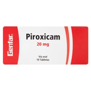 PIROXICAM 20MG TABLETA GENFAR