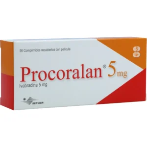 IVABRADINA 5MG COMPRIMIDO RECUBIERTO CON PELICULA PROCORALAN 5MG