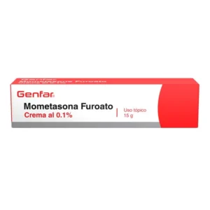MOMETASONA FUROATO 0.1% CREMA TUBO*15G GENFAR