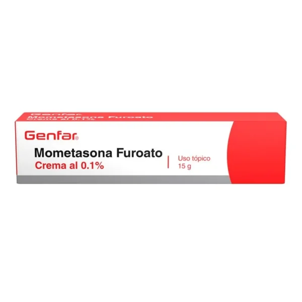 MOMETASONA FUROATO 0.1% CREMA TUBO*15G GENFAR